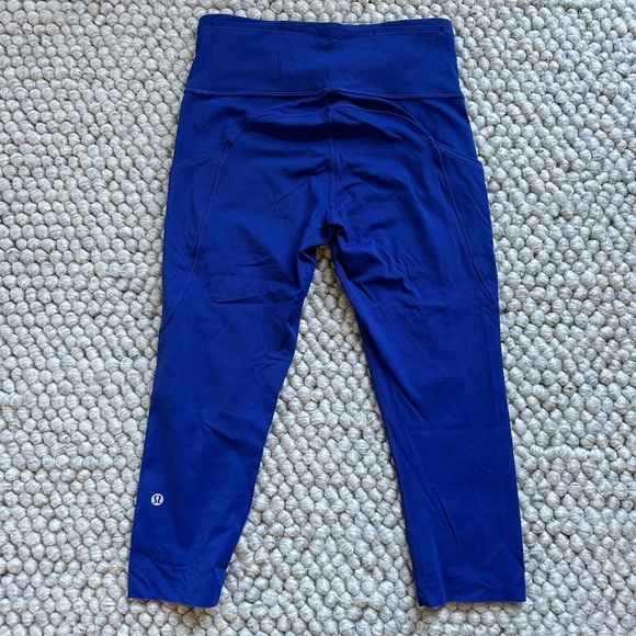 Lululemon Fast and Free Crop II 19" *Non-Reflective - Picture 4 of 6
